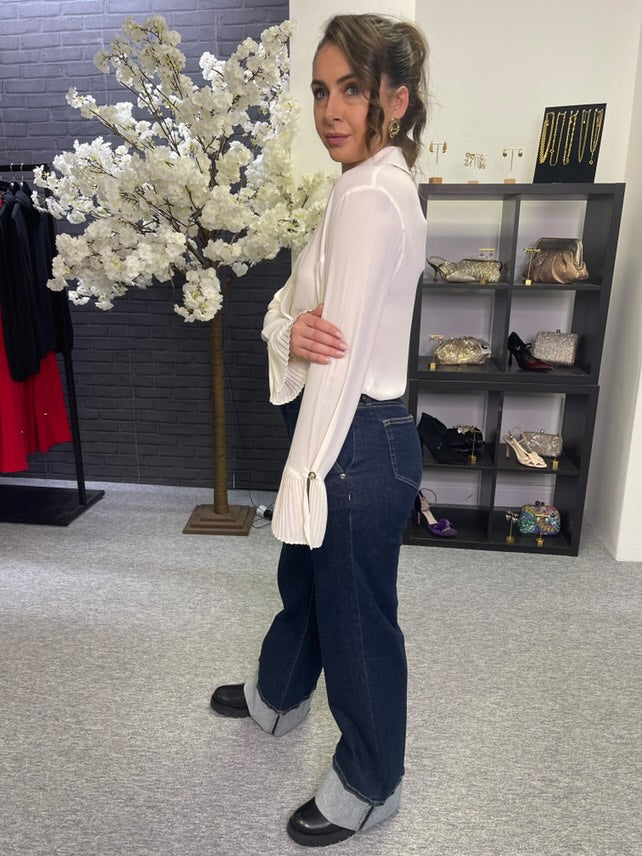 Kameya Aria Blouse in Cream