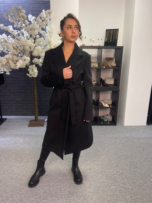 Tinta Soledad Coat in Black