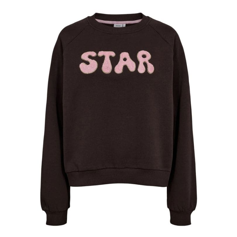 NUMPH - NUSTARLIE SWEATSHIRT BLACK COFFEE