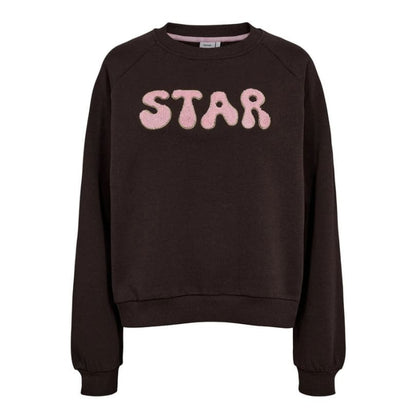 NUMPH - NUSTARLIE SWEATSHIRT BLACK COFFEE