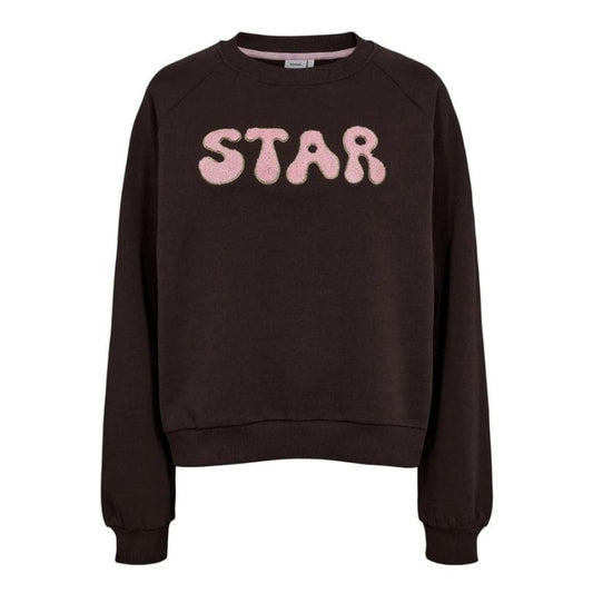NUMPH - NUSTARLIE SWEATSHIRT BLACK COFFEE