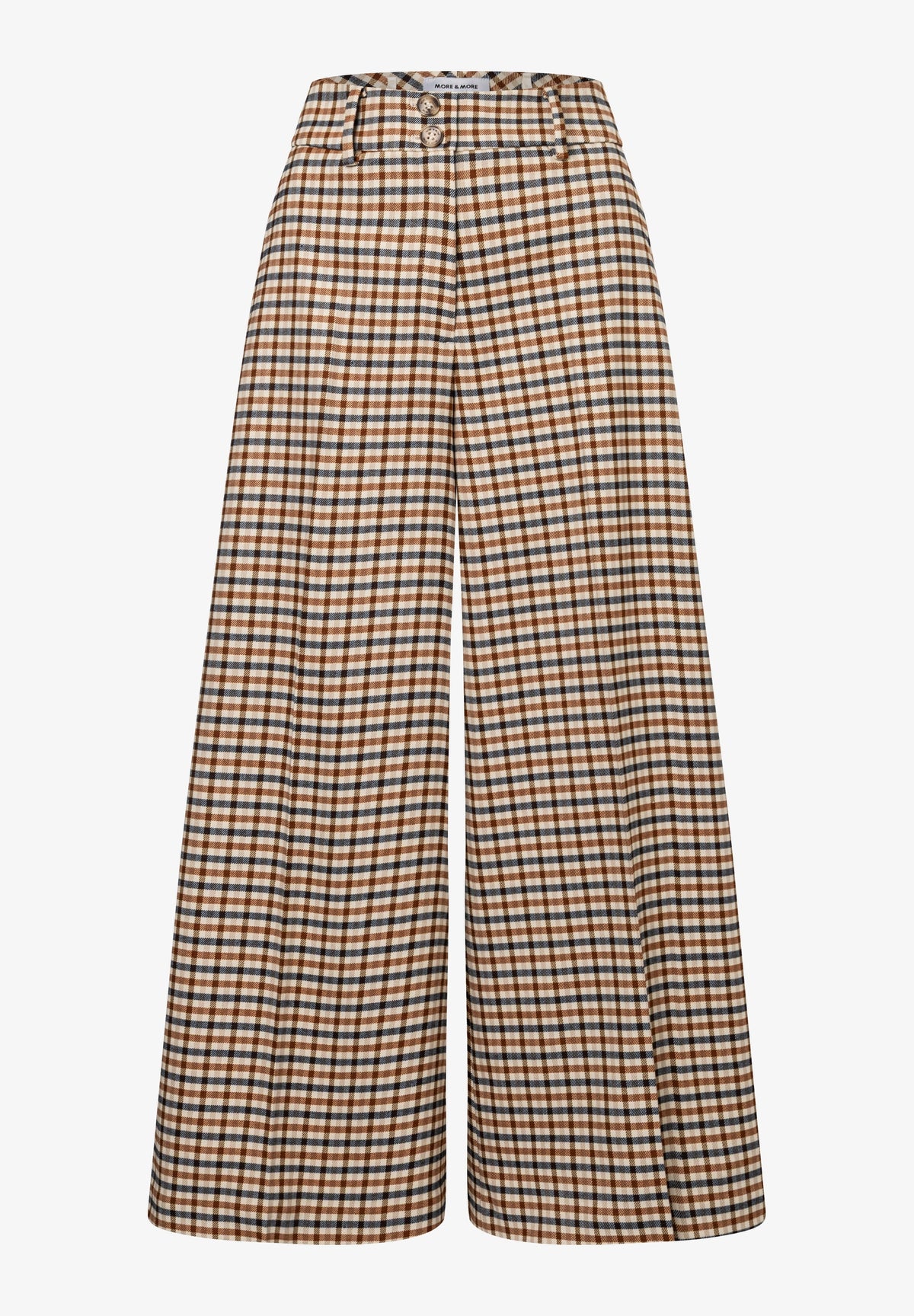 More & More Check Culotte - Heritage Check