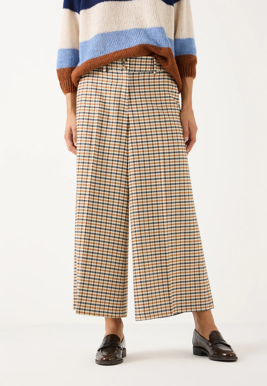 More & More Check Culotte - Heritage Check