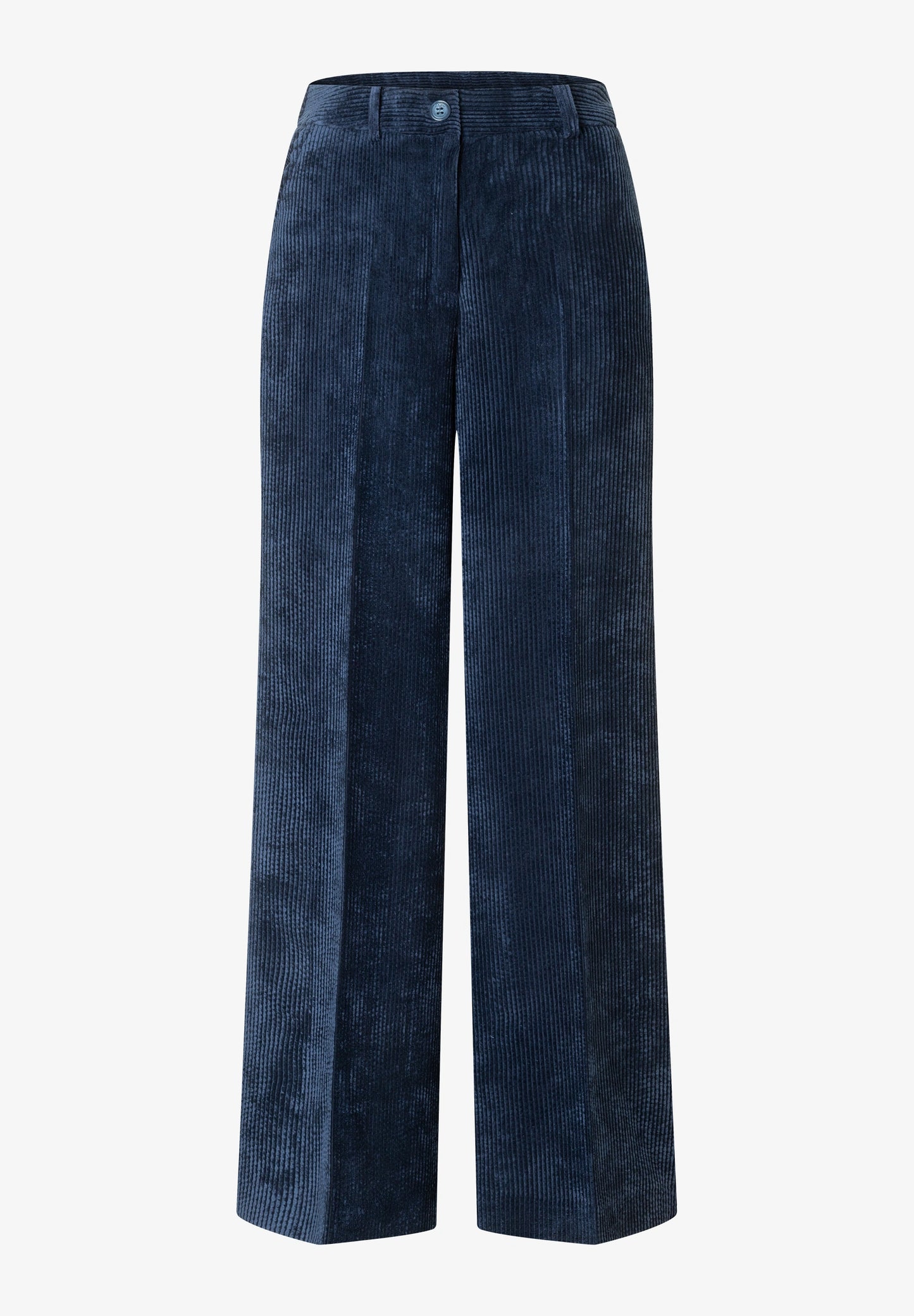 More & More Wide Leg Corduroy Trousers - Classic Blue
