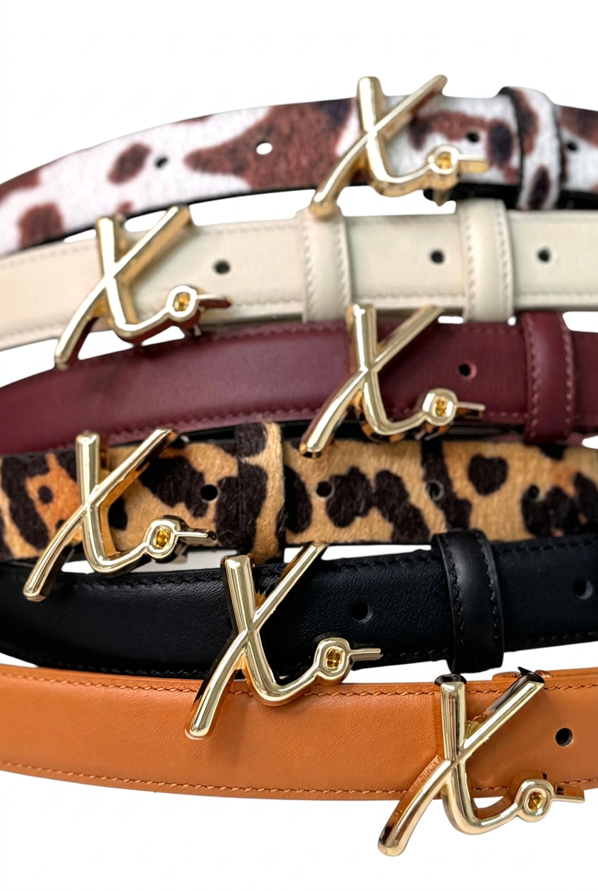 Love Laura Belt in Leopard Print