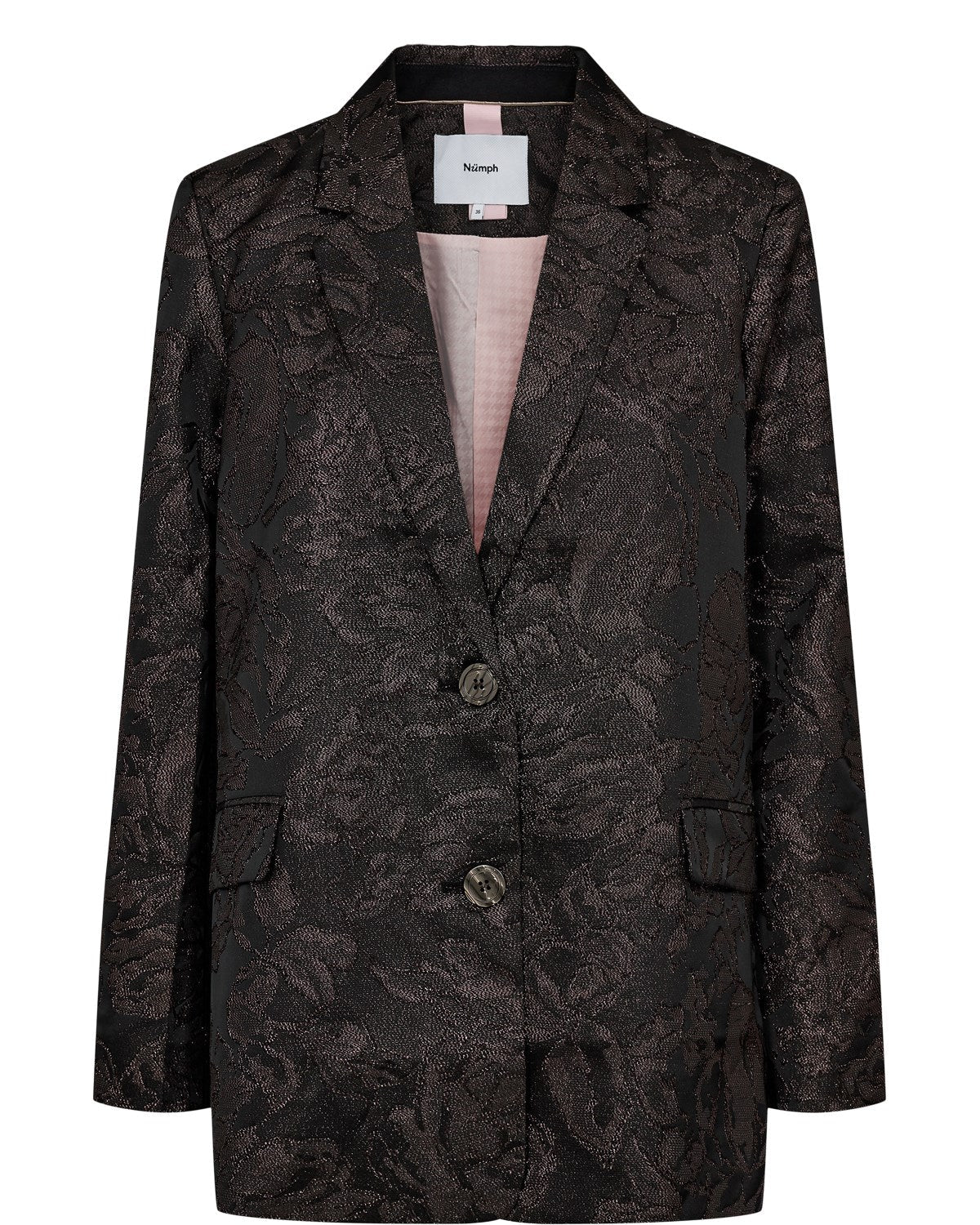 Numph Nulika Suit Blazer in Black Coffee