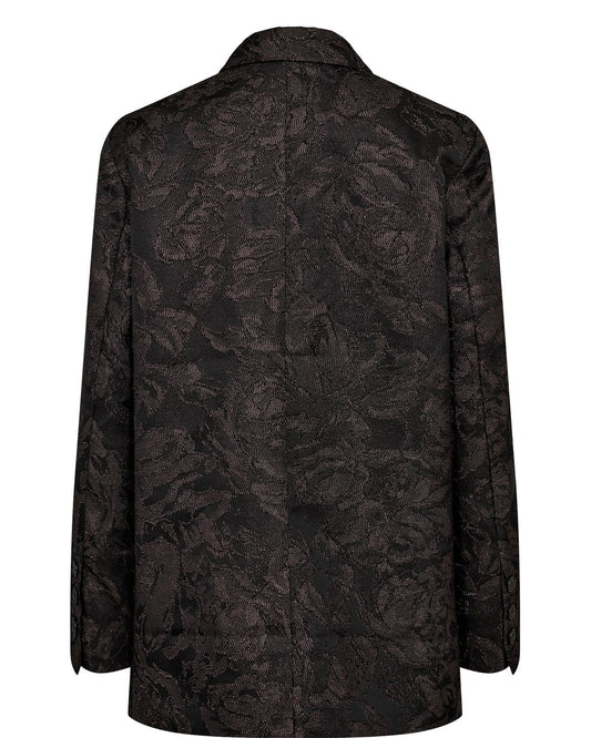 Numph Nulika Suit Blazer in Black Coffee