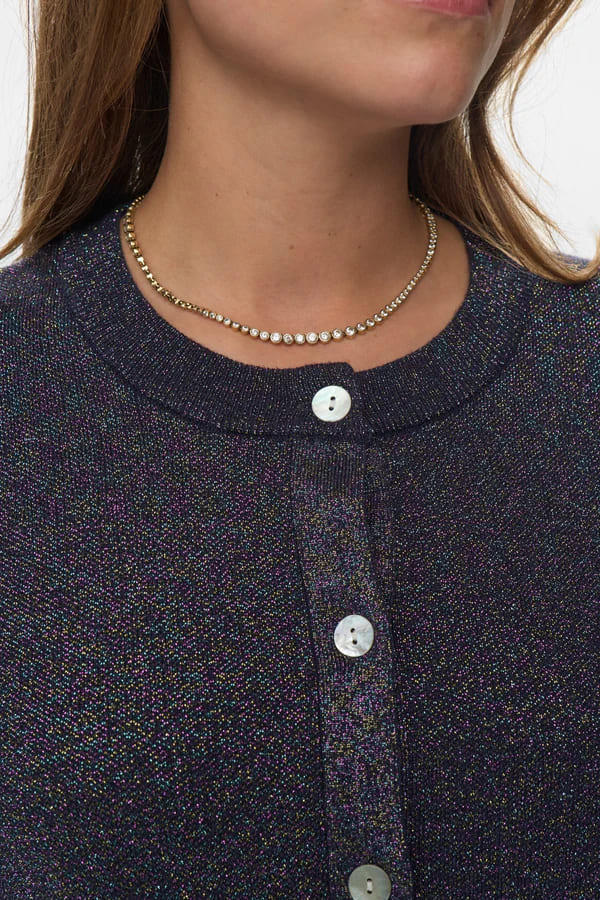 Numph - NUMIRIAM CARDIGAN - Dark Sapphire