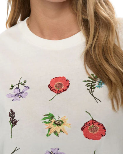 Numph - NUBELISA BOXY TEE - Cloud Dancer