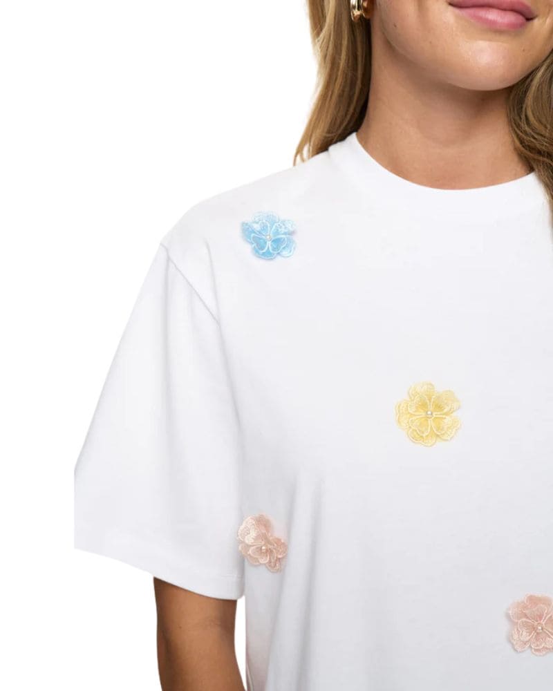 Numph - NUFLEURA LONG T-SHIRT - Skyway