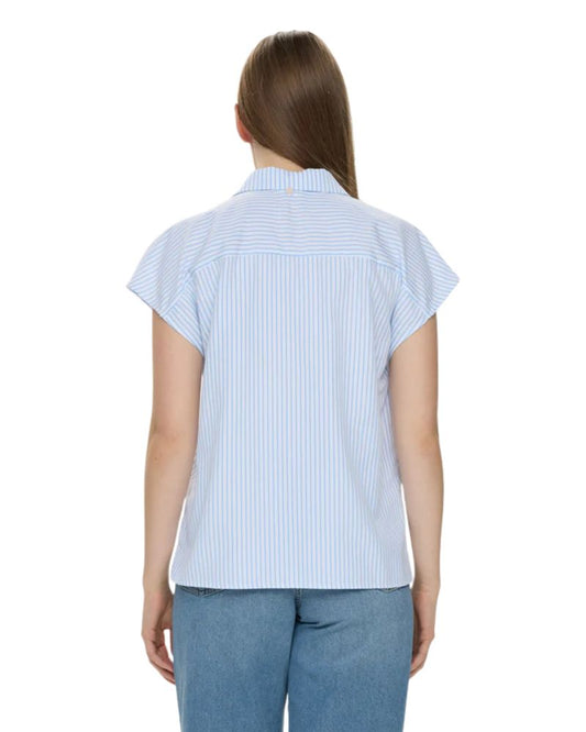 Numph - NUASHLEY EMBROIDERY SHIRT - Airy Blue