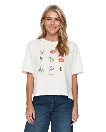 Numph - NUBELISA BOXY TEE - Cloud Dancer
