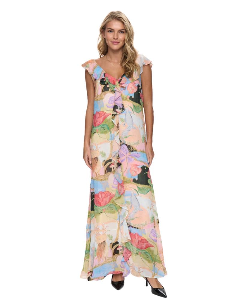 Numph - NUSHAILYN MAXI DRESS - Airy Blue