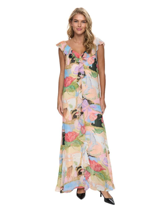 Numph - NUSHAILYN MAXI DRESS - Airy Blue