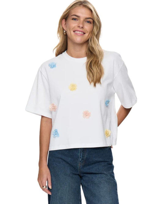 Numph - NUFLEURA LONG T-SHIRT - Skyway