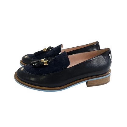 Moreo Blue Contrast Loafer F207JNNV