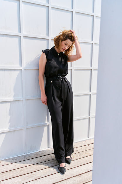Feria Black Jumpsuit