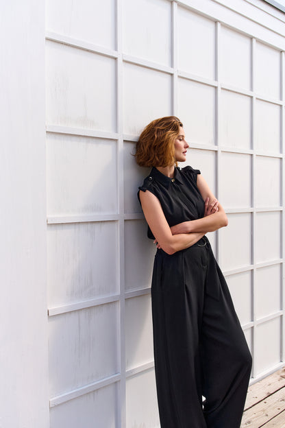 Feria Black Jumpsuit