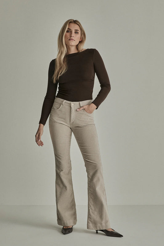 Para Mi  Jade  Vintage Corduroy in beige
