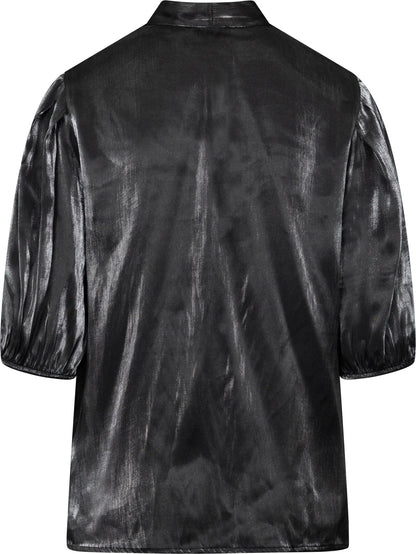Kimara Juulz Blouse - Metallic Black