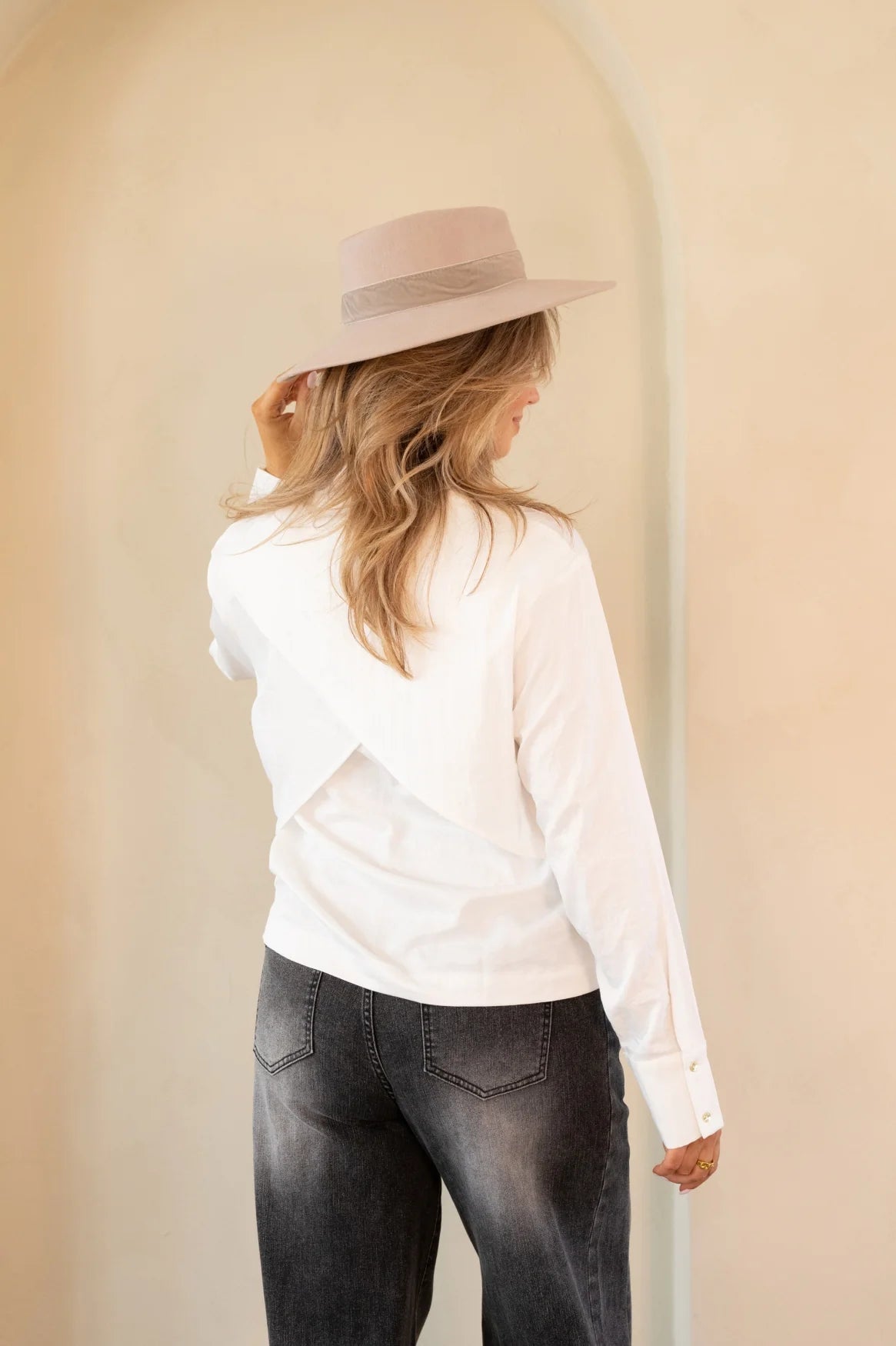 Kimara Loren Blouse - White