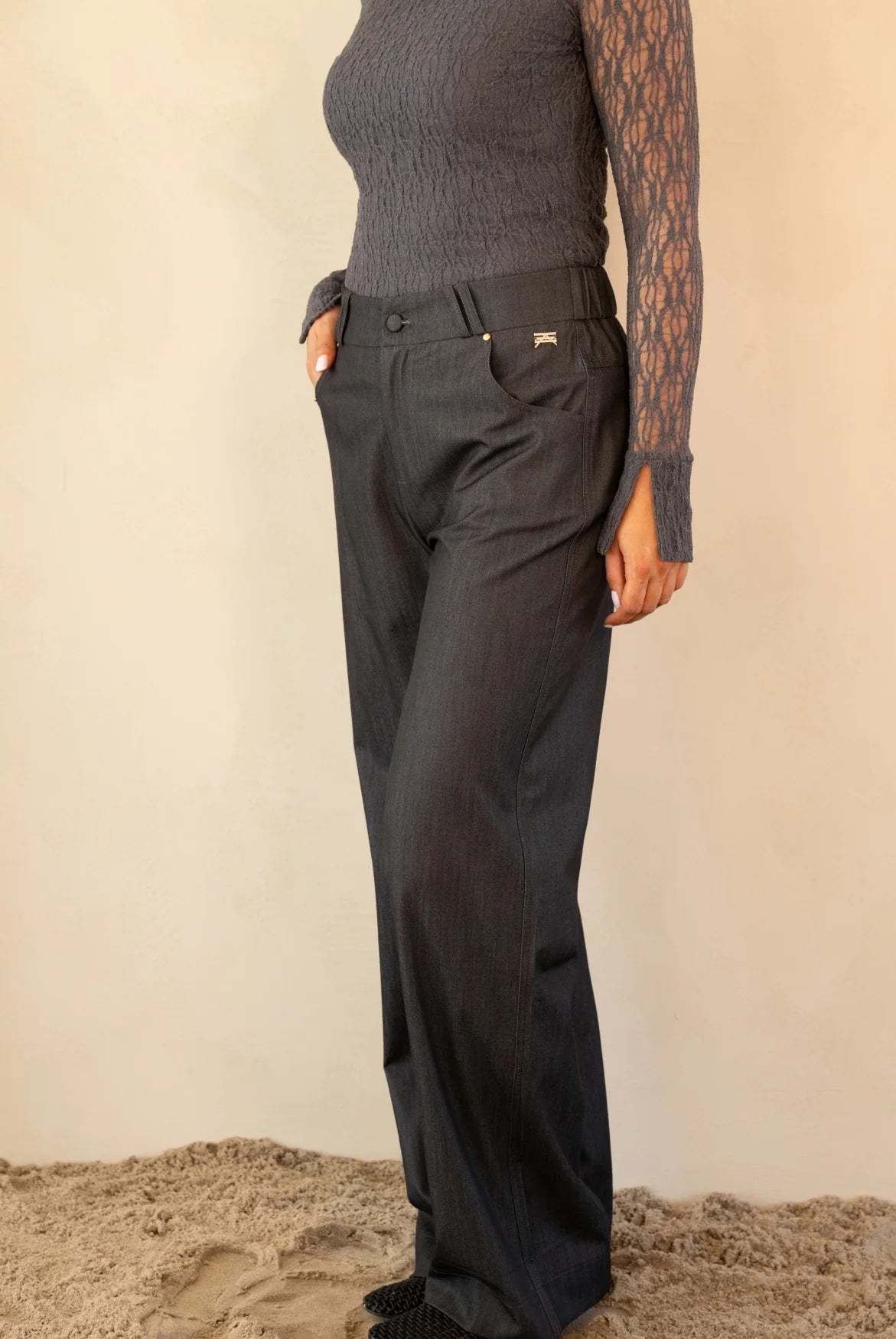 Kimara KiKi Jeans - Grey