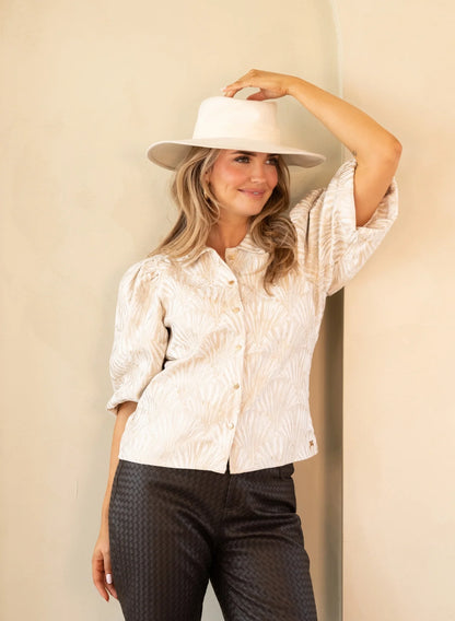 Kimara Bella Blouse - Gold