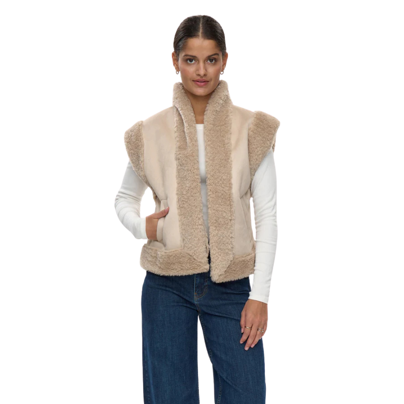 Numph - Nuelliot Vest Gray Morn