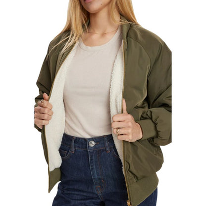 Numph - Nuetera Reversible Jacket Grape Leaf