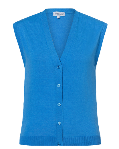 More & More Blue Knitted Vest