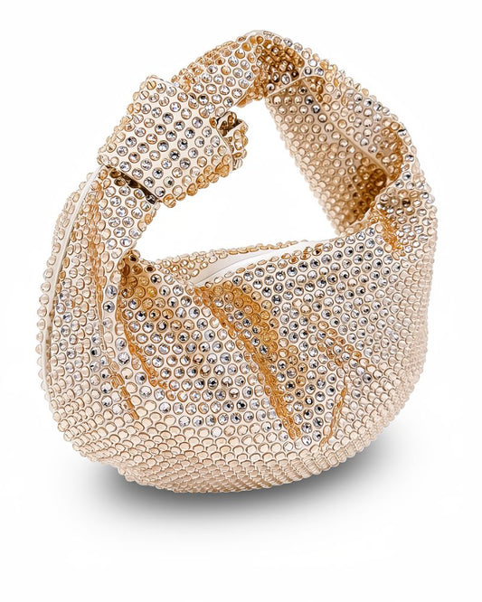Mira Black Clutch