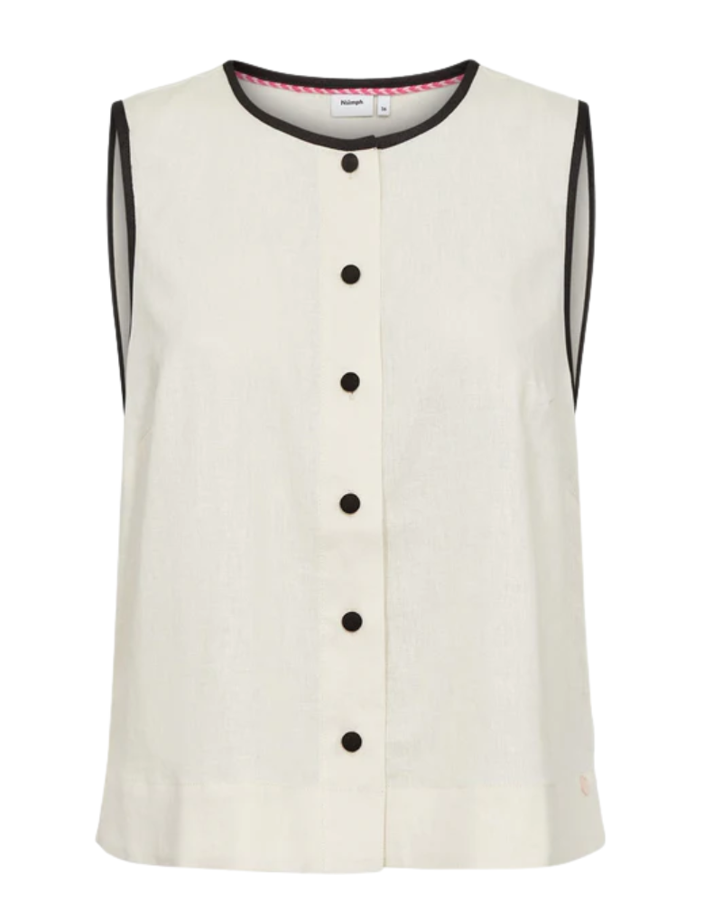 Numph - NUALANI VEST-  Whitecap Grey