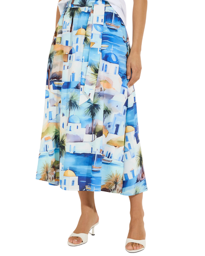 More & More Summer Print Skirt