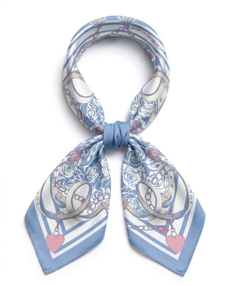 Zara Scarf Blue
