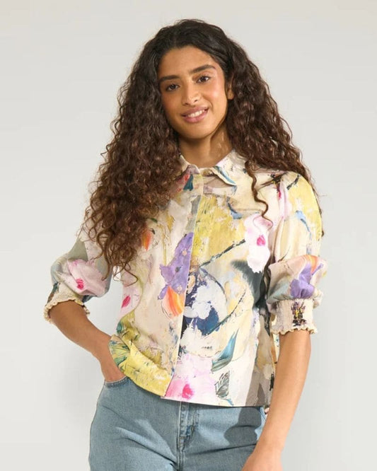 Numph - NUANNALI SHIRT - Forest Green