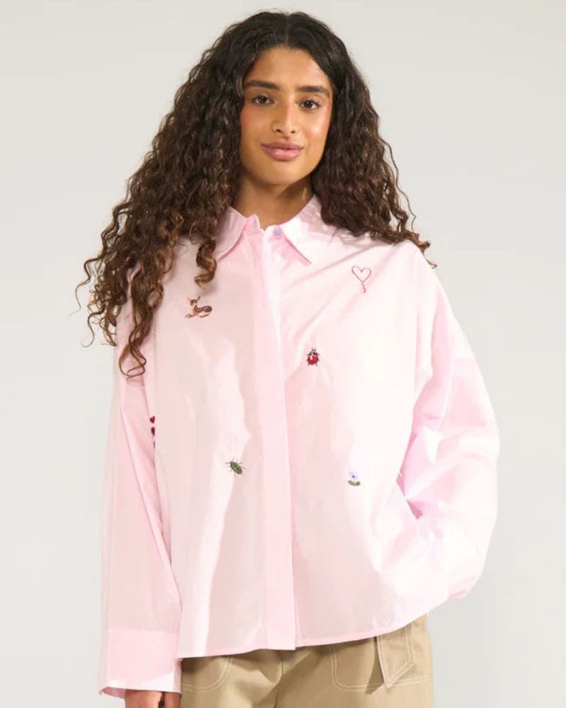 Numph NUTENJA Shirt - Pink Lady