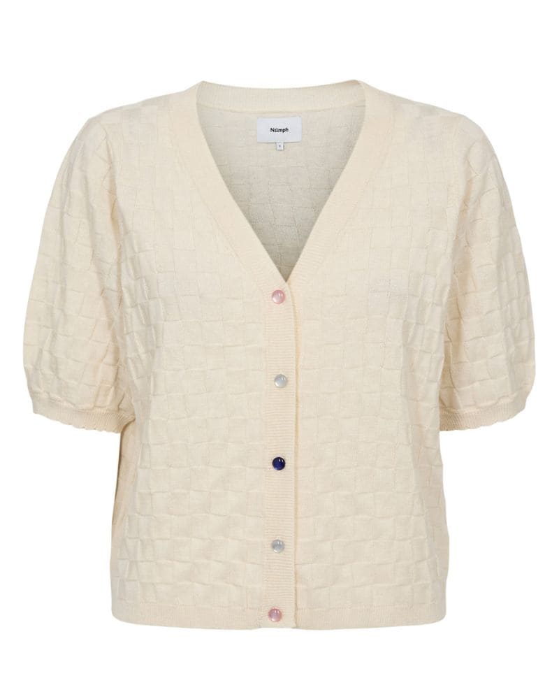 Numph NUTIKA Cardigan - Whitecap Gray