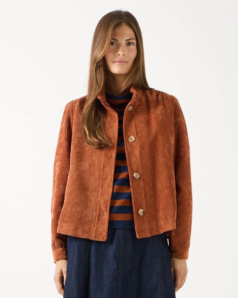 More & More Corduroy Jacket - Cinnamon