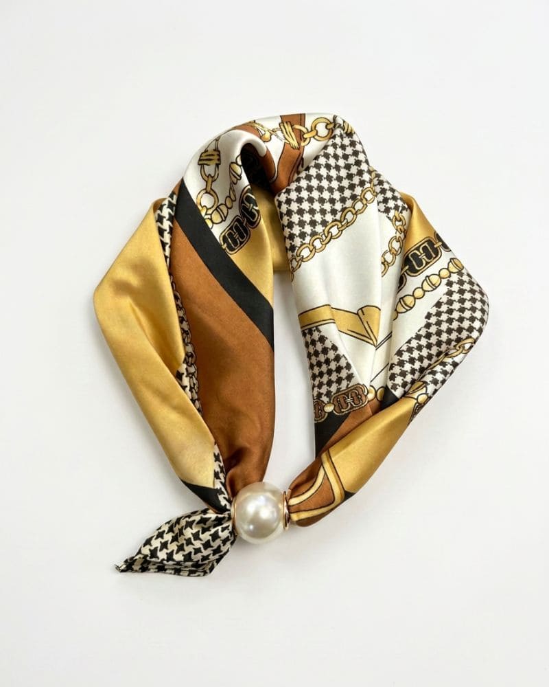 Delilah Beige Scarf
