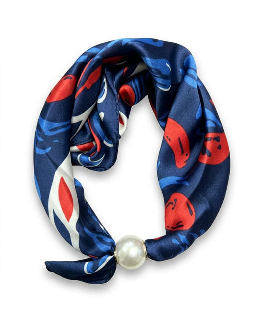 Marina Navy Scarf