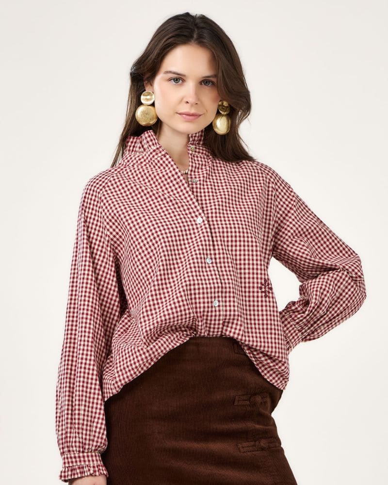 Coraline Red Blouse