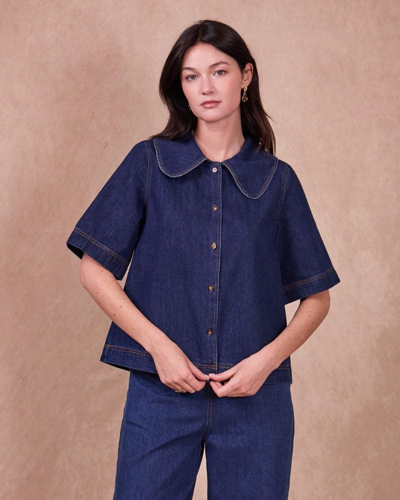Sylvio Denim Blouse