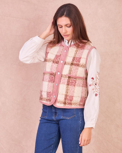 Layla Pink Vest
