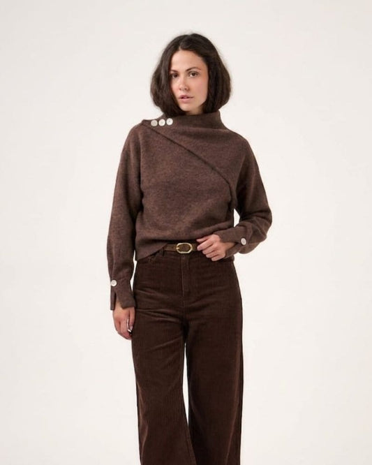 Mila Knit Brown