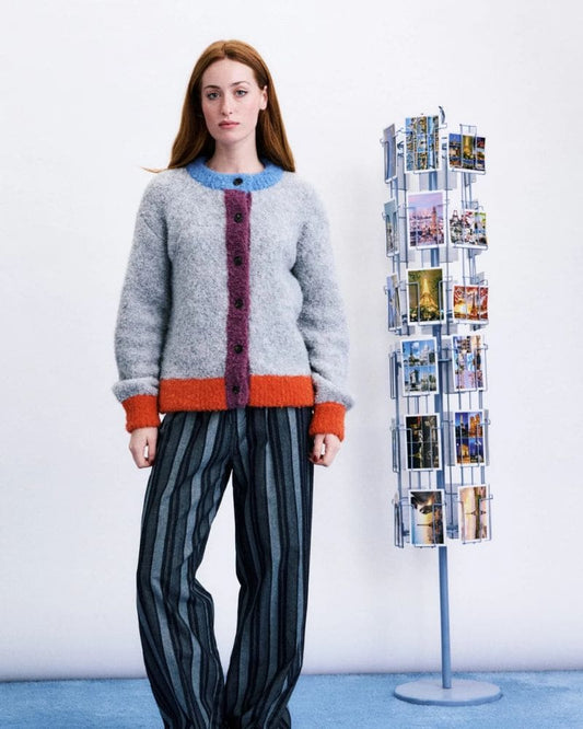 ITHAQUE Gray Cardigan