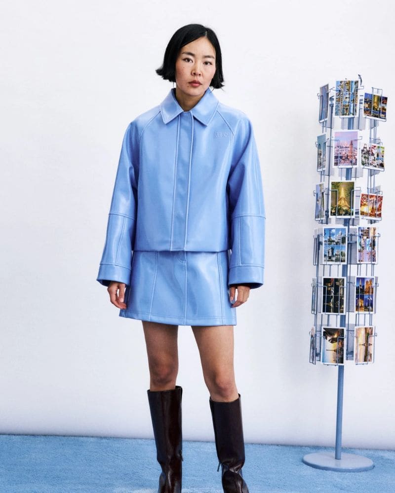 PLAKA Jacket Lavender Blue
