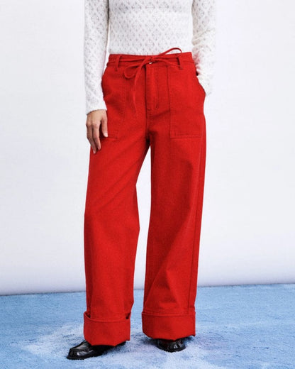FURANO Red Jeans