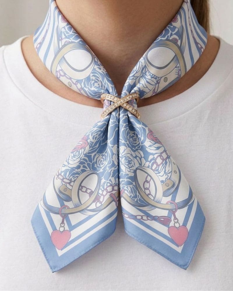 Zara Scarf Blue