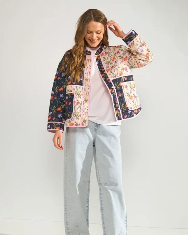Numph Nukajsa Quilt Jacket - Salute