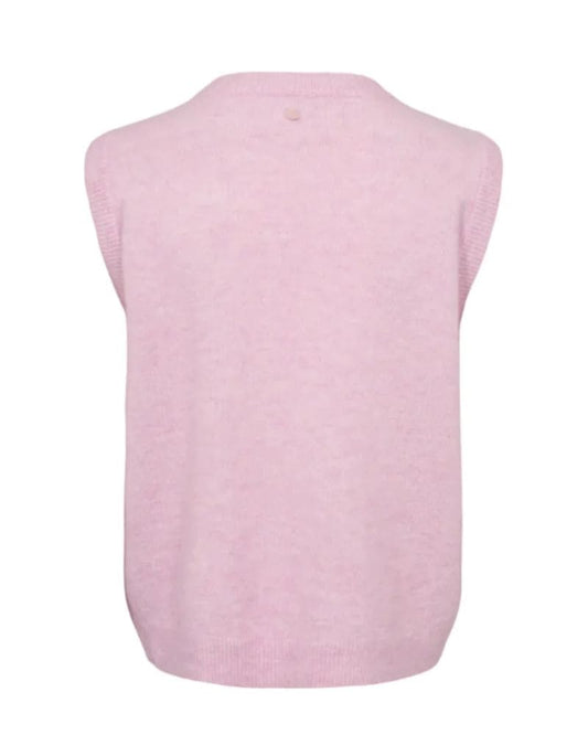 Numph NUFUETTE Zip Vest - Pink Lady